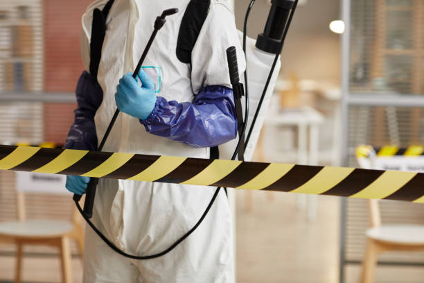 Professional Blood Cleanup technician working in Sussex, NJ